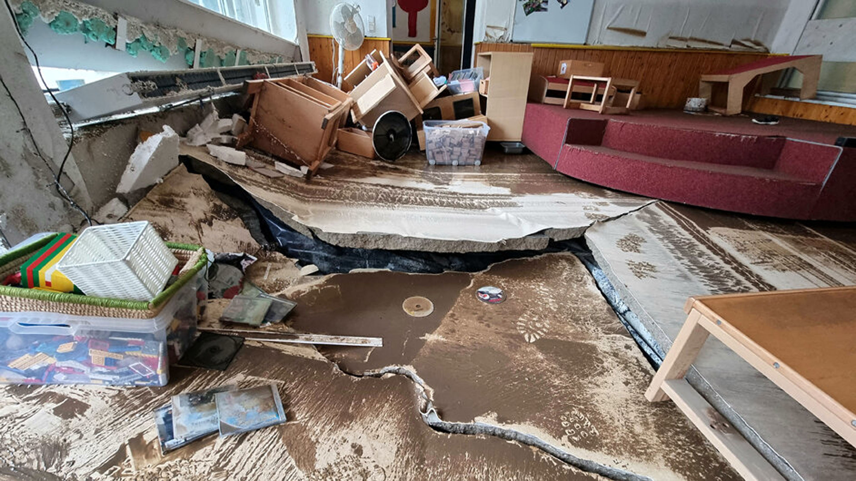 Spendenaufruf: Hochwasser Kita Volberg