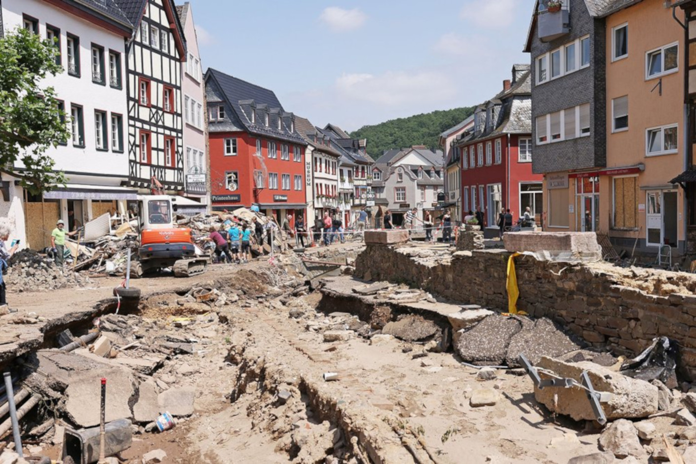 Bad Münstereifel nach der Flut